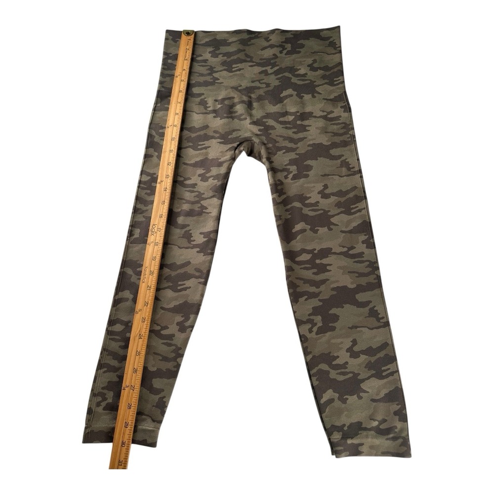Spanx Leggings‎ Women's 1X Brown Camo Look At Me Now Seamless Shaping - Picture 6 of 13